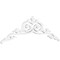 Ekena Millwork Pitch Baile Architectural Grade PVC Gable Pediment, 60"W x 17 1/2"H x 1"P (7/12) GPP060X018X100BAI - alternate 1